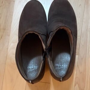 Dansko Dark Brown Ankle Booties